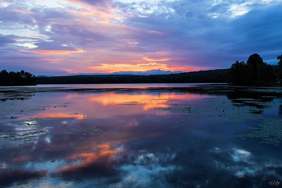 Haley Pond Sunrise Photograph By Nick Leadley - Fine Art America