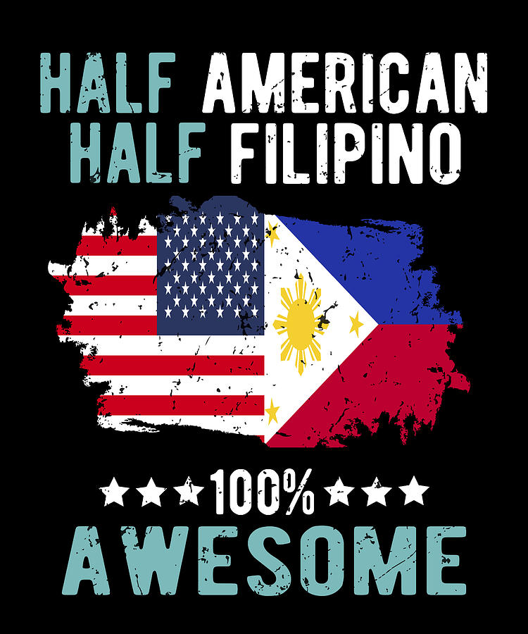 Half American Half Filipino Digital Art by Manuel Schmucker | Pixels