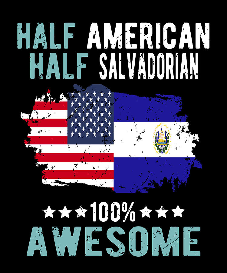 Half American Half Salvadorian Digital Art by Manuel Schmucker | Pixels