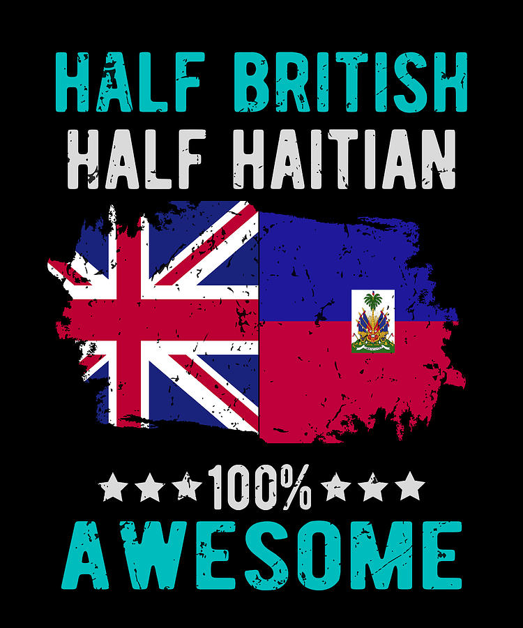 Half British Half Haitian Digital Art by Manuel Schmucker Pixels