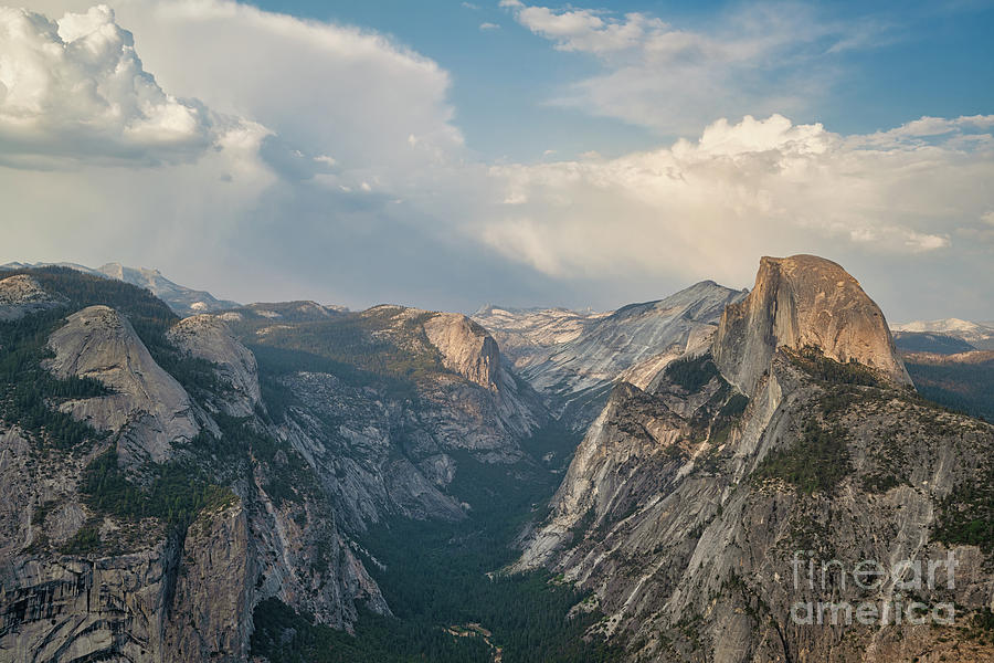 Half Dome and Valley View Yosemite National Park Photograph by Abigail Diane Photography
