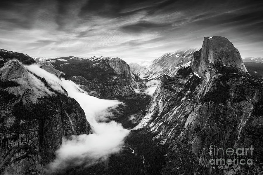 Half Dome and Yosemite Valley, Yosemite National Park, California, USA Photograph by Neale And Judith Clark