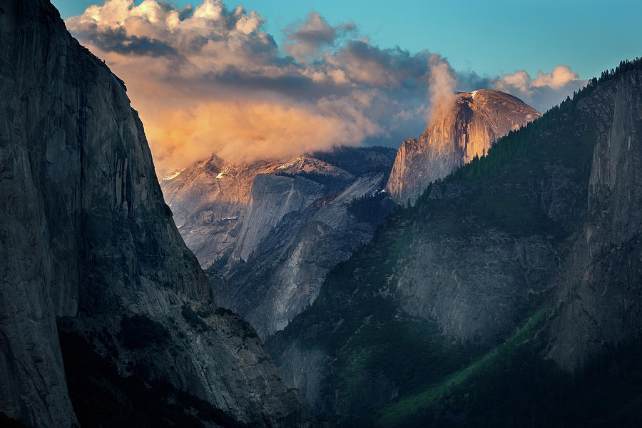 Yosemite National Park Photograph - Half Dome at Sunset by Rick Berk
