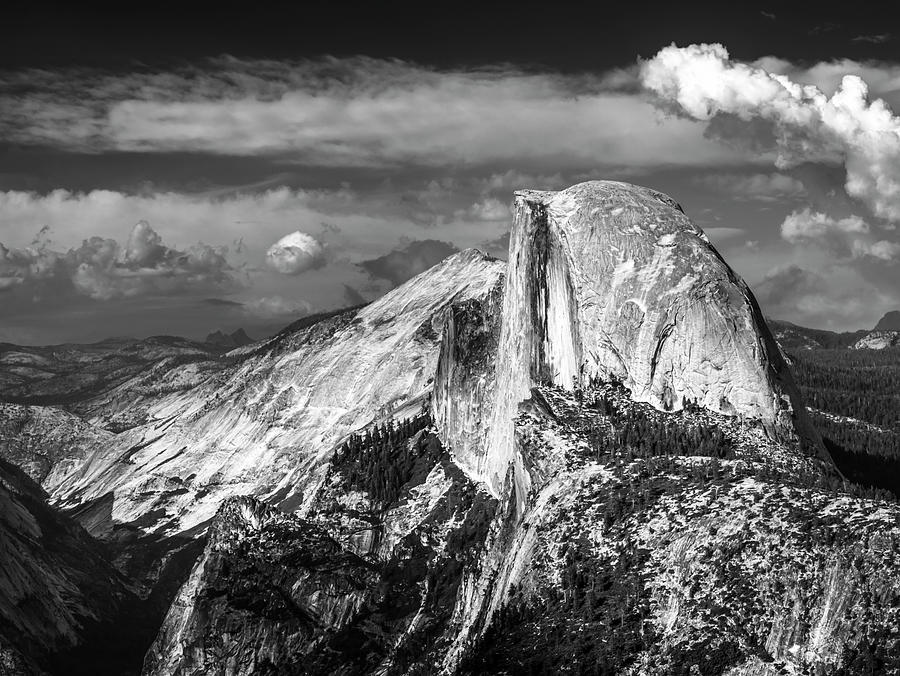 Half Dome Graceful Photograph by Joseph S Giacalone