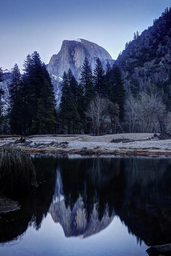 Yosemite National Park Photograph - Half Dome Reflected by Morgan Wright