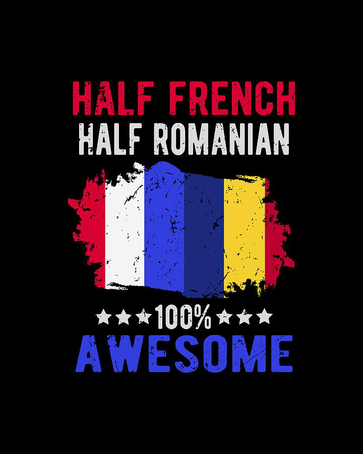 Half French Half Romanian Digital Art by Manuel Schmucker Fine Art