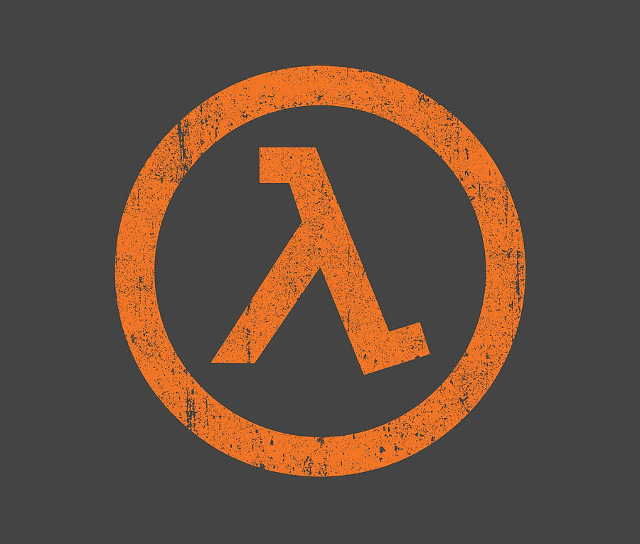 Half Life Lambda Symbol Comforter Painting by Walsh Morgan | Pixels