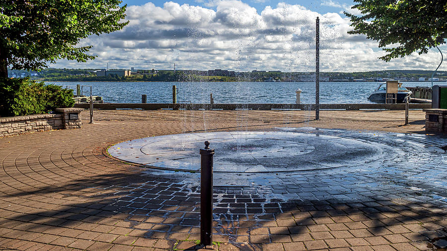 Halifax Fountains Photograph by Mark Llewellyn
