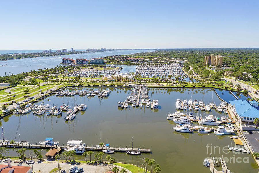 Halifax Harbor Marina Daytona Beach FL Photograph by Felix Mizioznikov ...