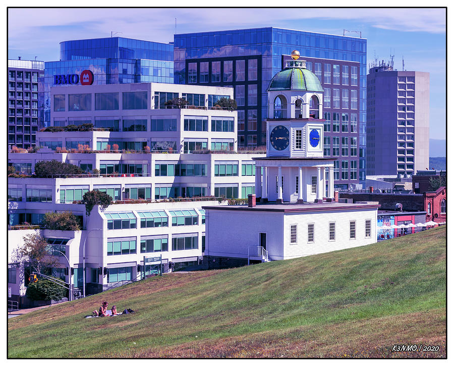 Halifax Town Clock - Aug 2020 Photograph