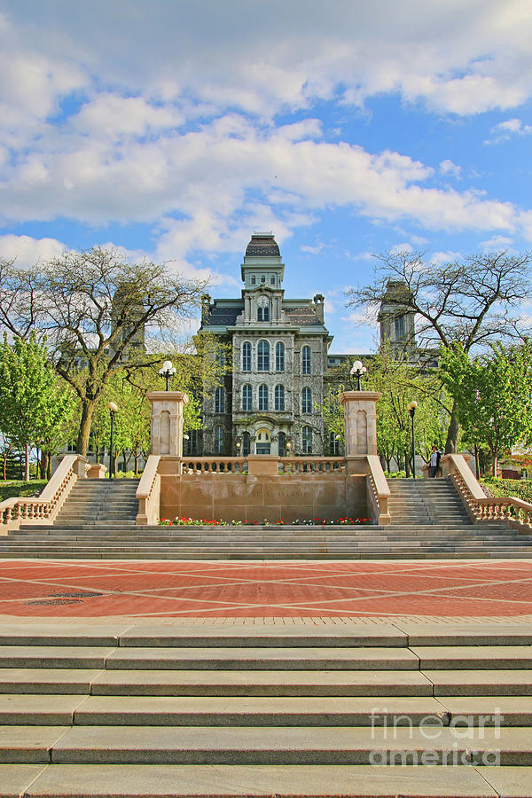 Hall Of Languages Syracuse University  5245 Photograph by Jack Schultz