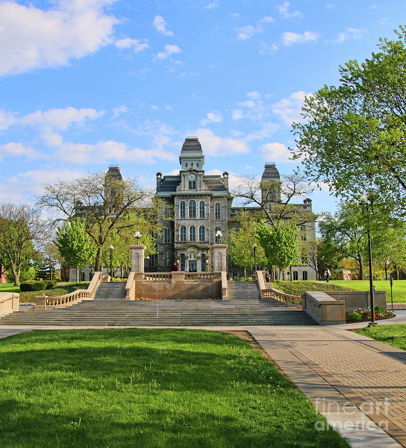Hall Of Languages Syracuse University  5281 Photograph by Jack Schultz