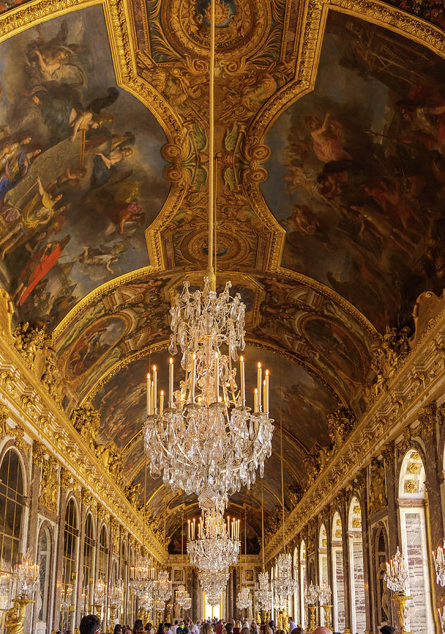 Hall of Mirrors in Palace of Versaille Photograph by Jodi Smith - Fine ...