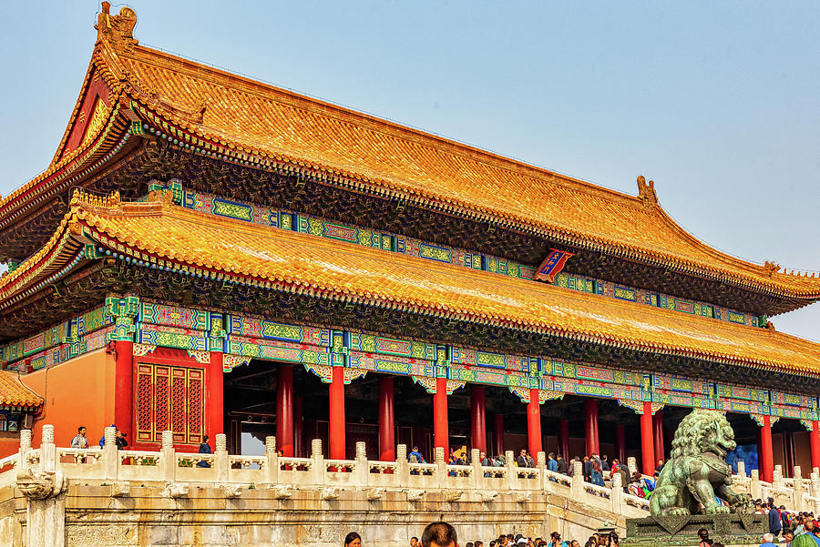 Hall of Heavenly Purity - Forbidden City - Beijing, China Photograph by ...