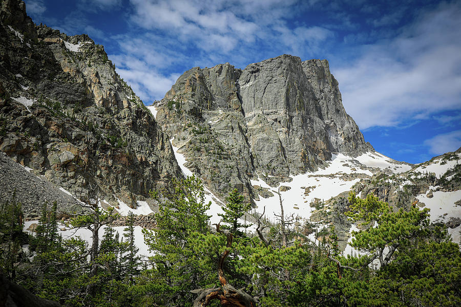 Hallett Peak Colorado Rockies Photograph by Dan Sproul