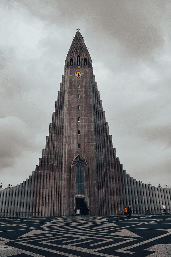 Hallgrimskirkja Catedral in Iceland Photograph by Natalia Baquero