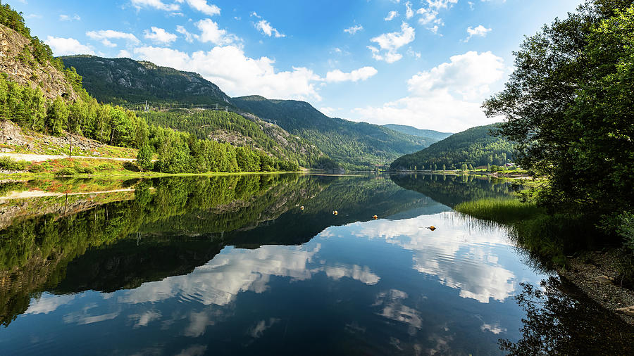 Hallingdalselva, Norway Photograph by Andreas Levi