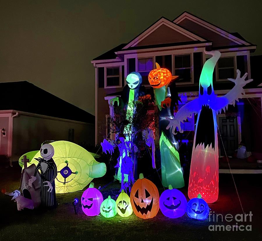 Halloween Blowups Photograph by Flavia Westerwelle