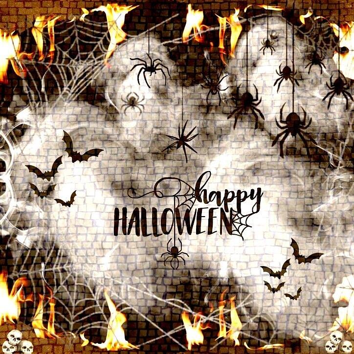Halloween Card #3 Digital Art by Cherry Vercher Halloween Card #3 Digital Art by Cherry Vercher