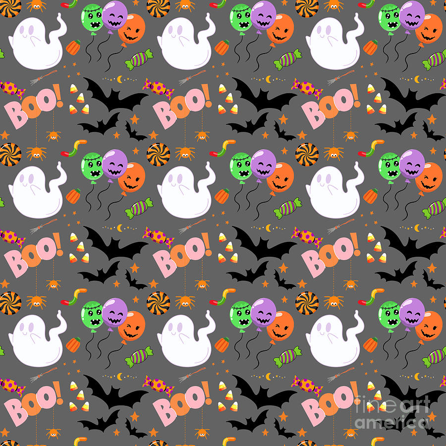 Halloween Collage Digital Art by Tina Mitchell - Fine Art America