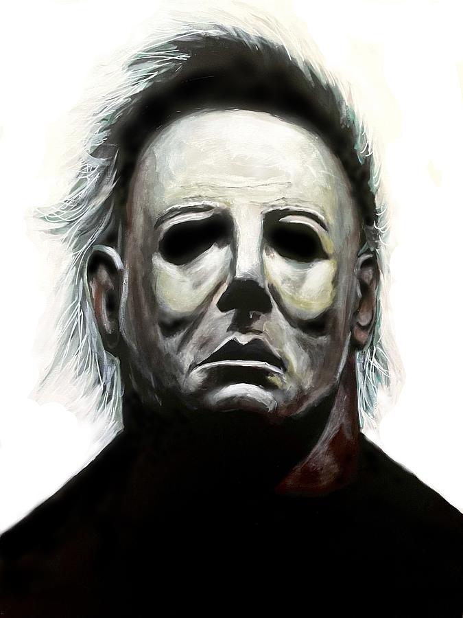 Halloween Michael Myers Painting by Joel Tesch - Fine Art America