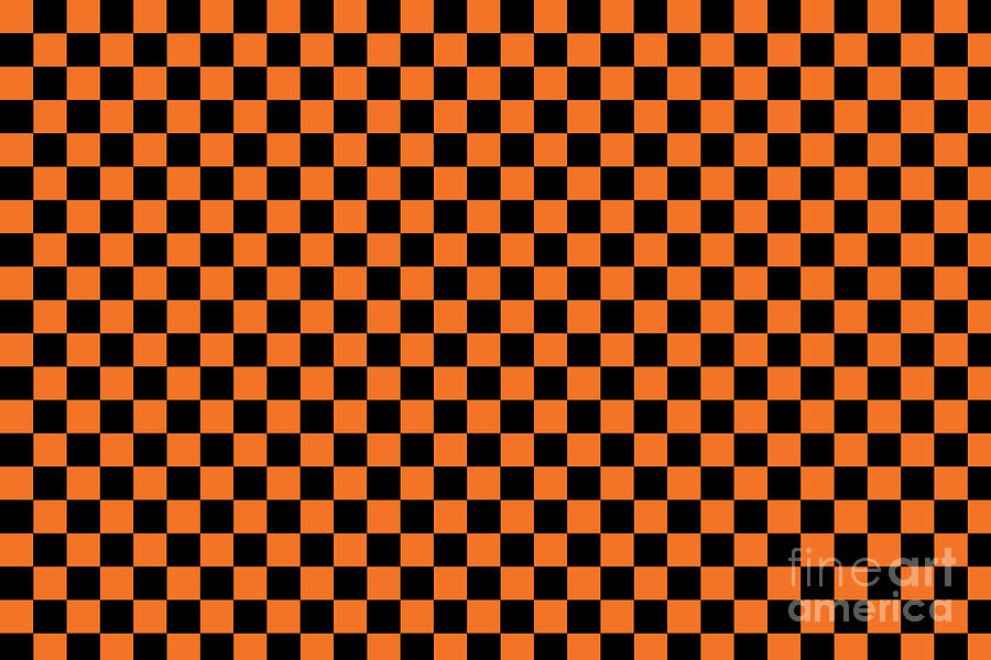 orange and black patterns