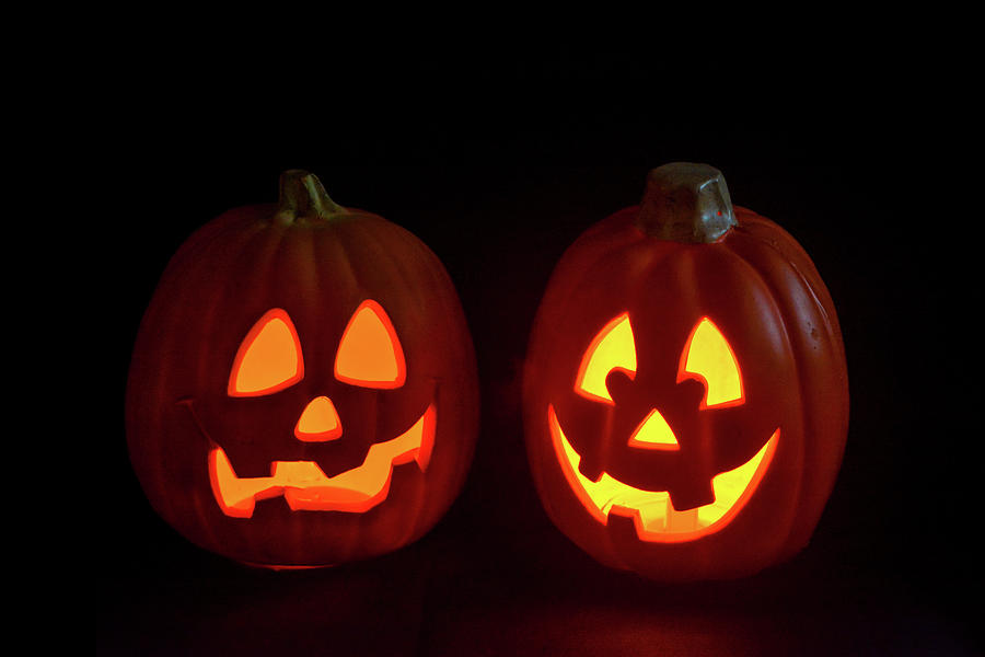 Halloween Pumpkins Photograph by Cathy Kovarik