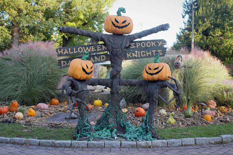 Halloween Spooky Knights Photograph by Joseph Skompski