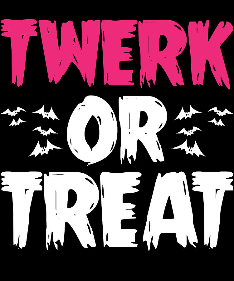 Moronic Absurd cheat Halloween Twerk or Treat Costume Funny Apparel Digital Art by Michael S -  Fine Art America