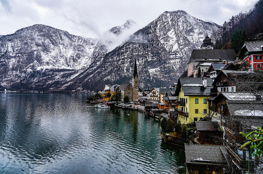 Hallstatt Viewpoint Photograph by Nathan Jordan - Pixels