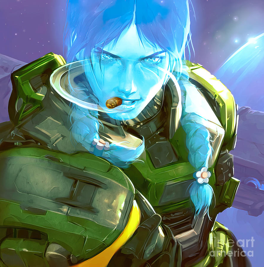 Halo GTAO Digital Art by Tokyo Clinder - Fine Art America