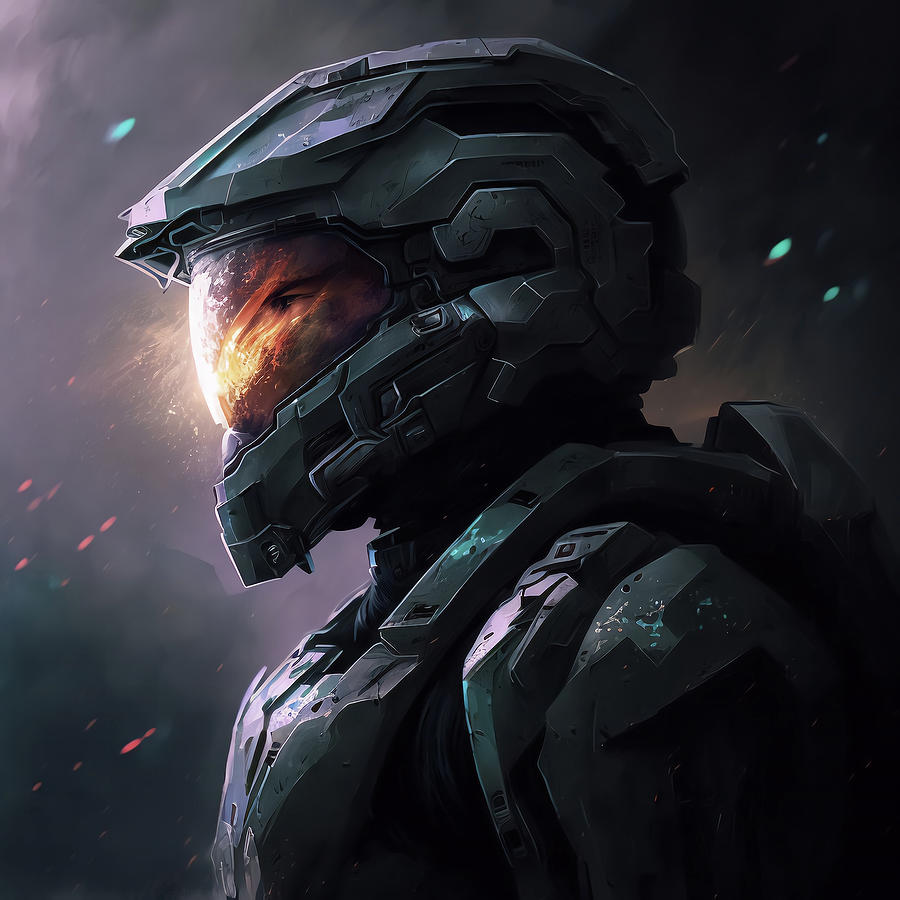 Halo Spartan Digital Art by Creationistlife - Fine Art America