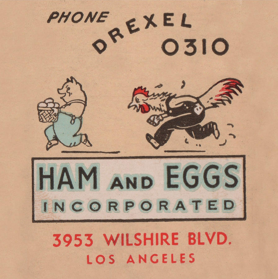 Ham And Eggs Inc. Digital Art by Kim Kent