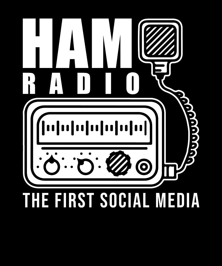 Ham Radio Saying Digital Art by Manuel Schmucker - Fine Art America