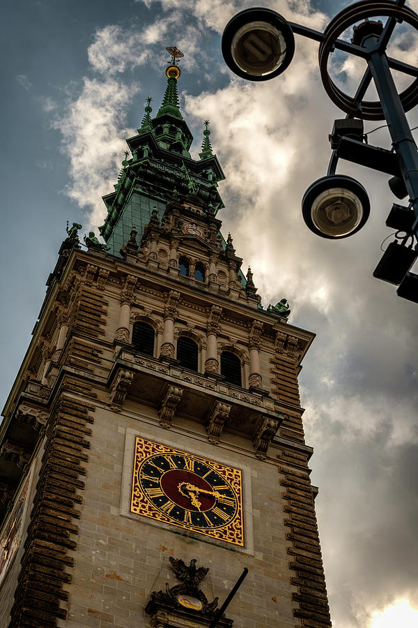 Hamburg City Hall Photograph by Pablo Lopez