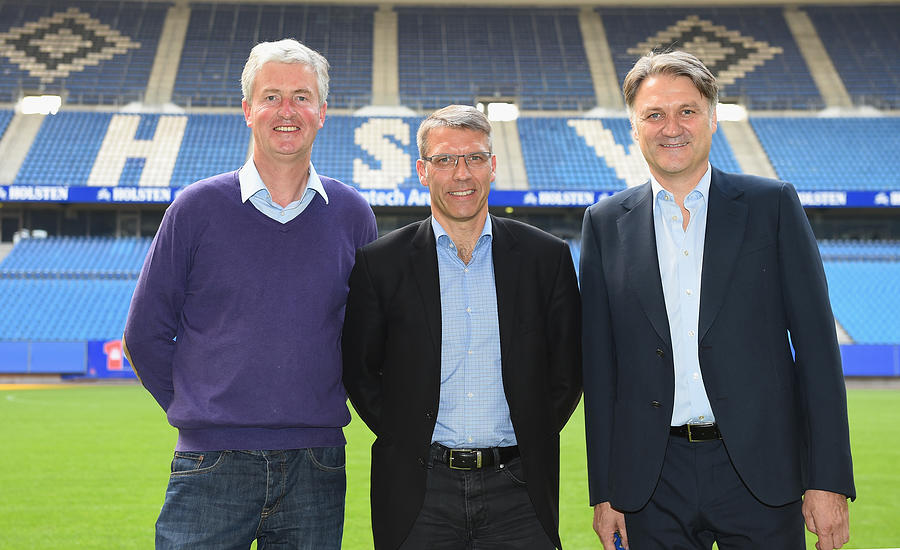 Hamburger SV Unveils New Signing Director Professional Football Peter Knaebel Photograph by Stuart Franklin