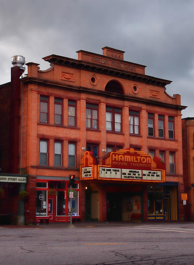 Hamilton Movie Theater Photograph by Debra Millet - Fine Art America