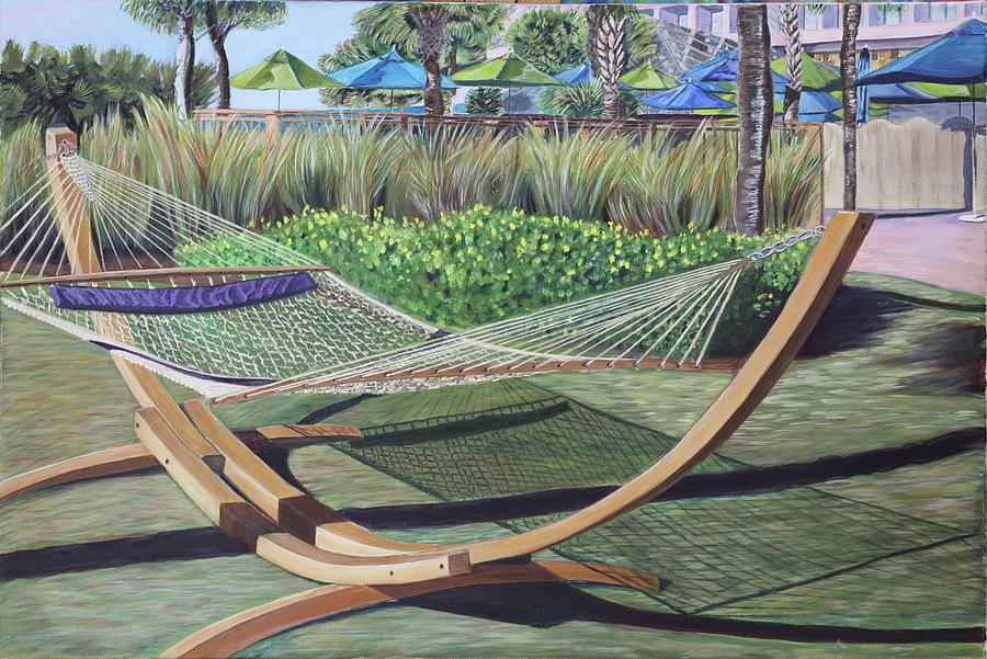 Hammock by the Sea Painting by Dorsey Northrup