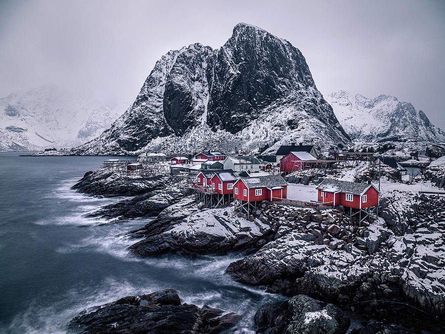 Hamnoy - Lofoten, Norway - Seascape photography Photograph by Giuseppe Milo