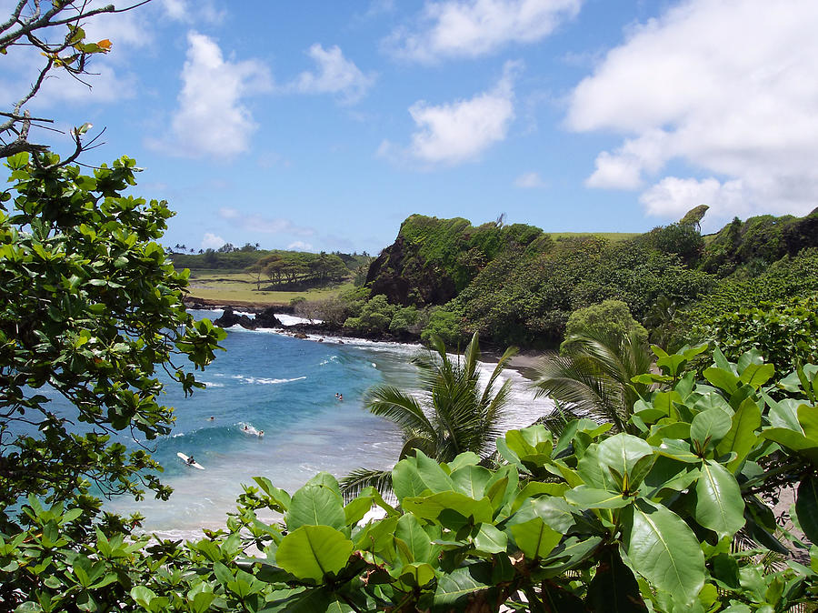 Hamoa Beach Maui Hawaii Photograph by Travelpixpro