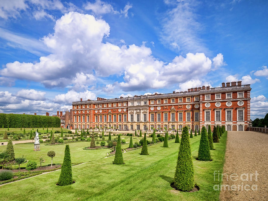 Hampton Court Palace from the Privy Garden Photograph by Colin and Linda McKie