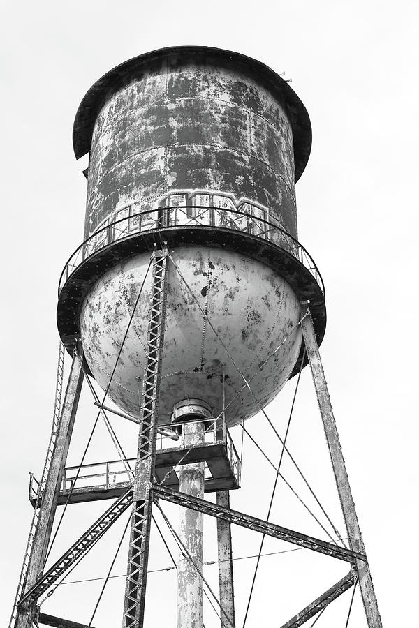 Hampton Station Water Tower Photograph by Brian Bishop