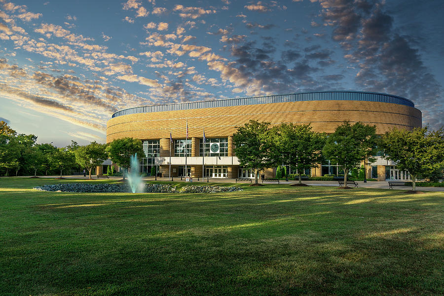 Hampton University's Convocation Center Photograph by James Talley - Pixels