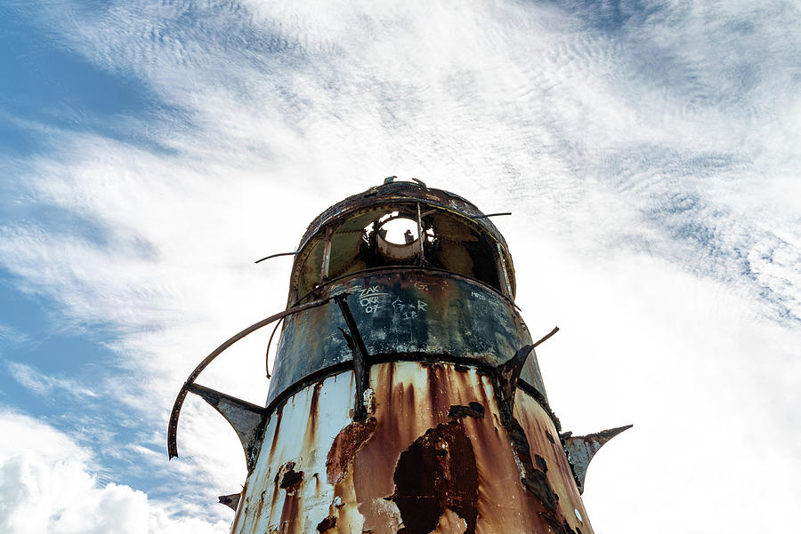 Hams Bluff Lighthouse in Saint Croix, US Virgin Islands Photograph by William Dickman