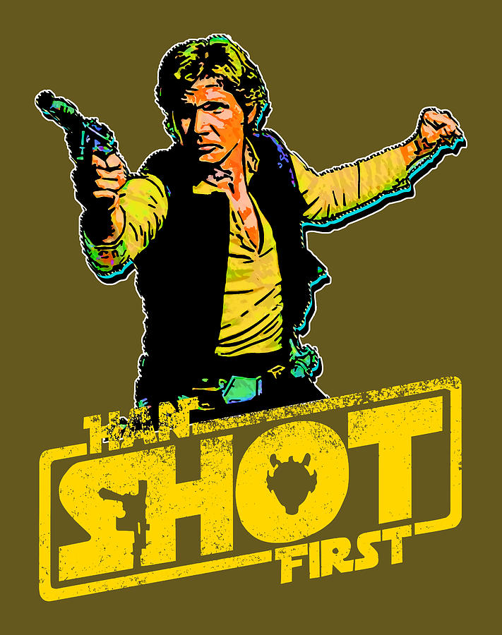 Han And Chewie s Twelve Parsec Straight Srs Whiskey Fan Tee Star Wars Last  Digital Art by Ingvar Ohlsson - Pixels