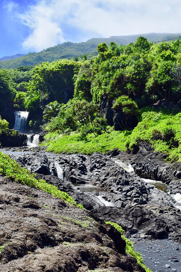The Seven Sacred Pools,Hana, Maui Photograph by Bnte Creations