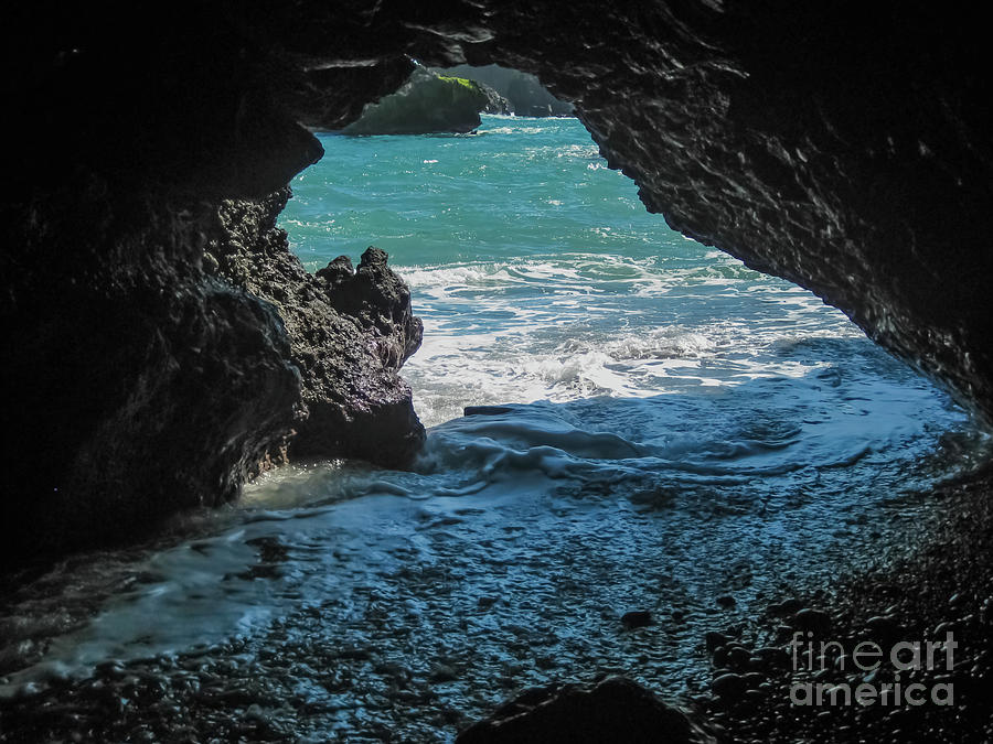 Hana Lava Tube Photograph by Suzanne Luft