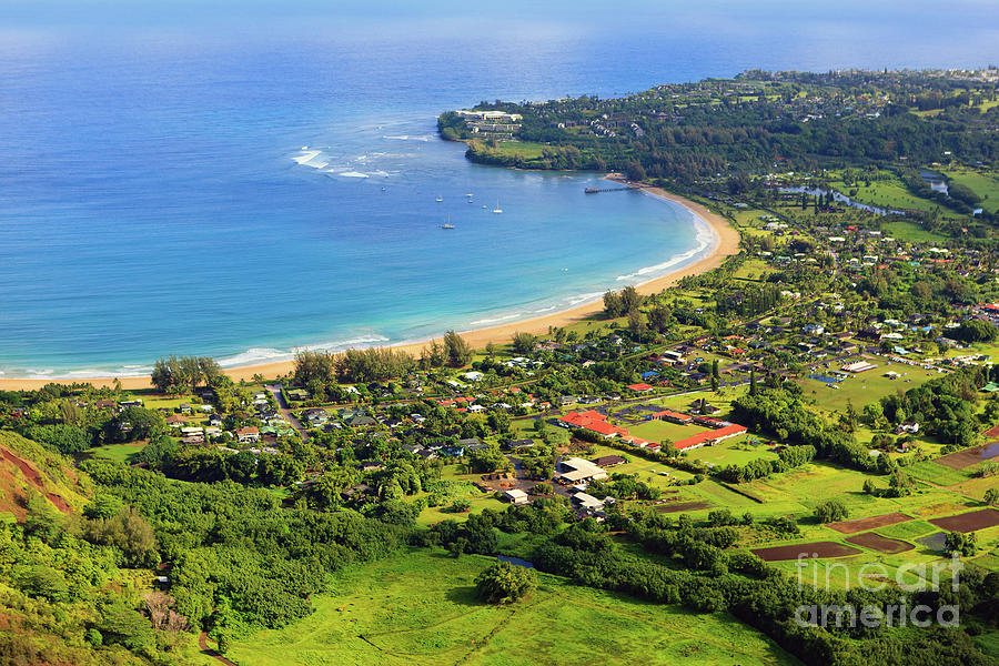 Hanalei Coast - Kauai - Hawaii Photograph by Henk Meijer Photography