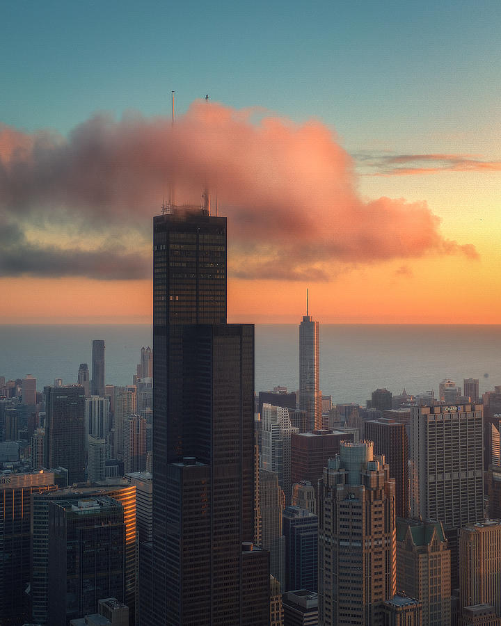 Hancock with a Serene Sky Photograph by Quinn Harris | Fine Art America