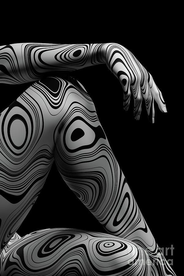 Hand and Legs Digital Art by Clayton Bastiani